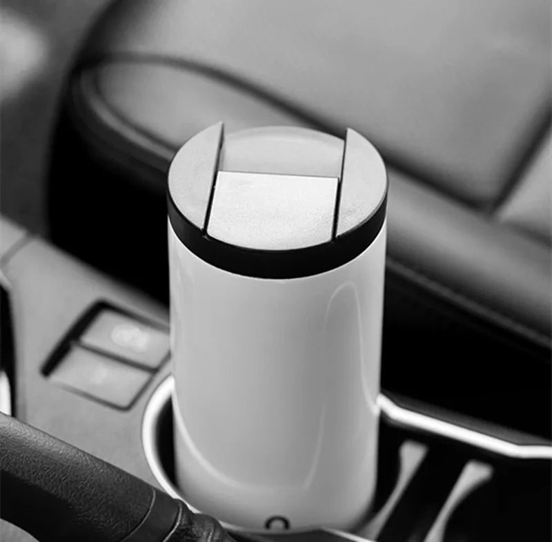 400ml Vacuum Insulated Coffee Mug – 304 Stainless Steel Leak-Proof Travel Thermos Cup with Lid, Portable Water Bottle for Hot & Cold Drinks (Great Gift)