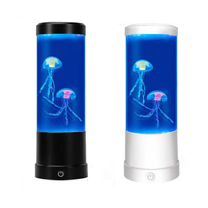 LED Jellyfish Lamp Night Light – Remote Color-Changing Aquarium, USB-Powered Calming Sensory Mood Lamp & Kids Birthday Gift