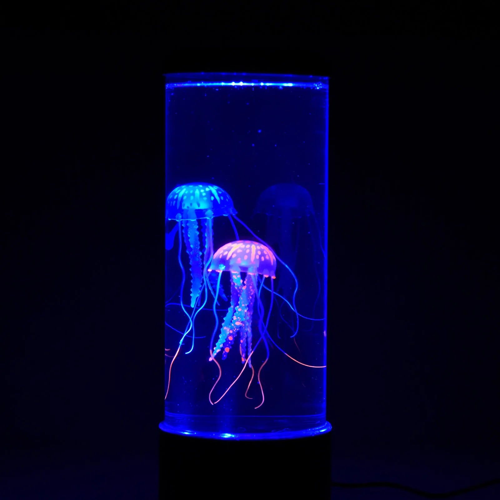 LED Jellyfish Lamp Night Light – Remote Color-Changing Aquarium, USB-Powered Calming Sensory Mood Lamp & Kids Birthday Gift